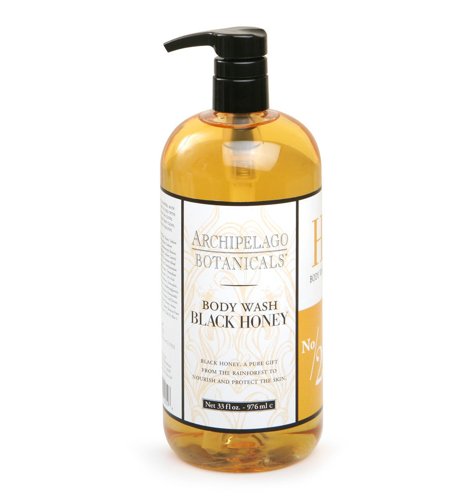 ARCHIPELAGO  33 OZ BLACK HONEY BODY WASH