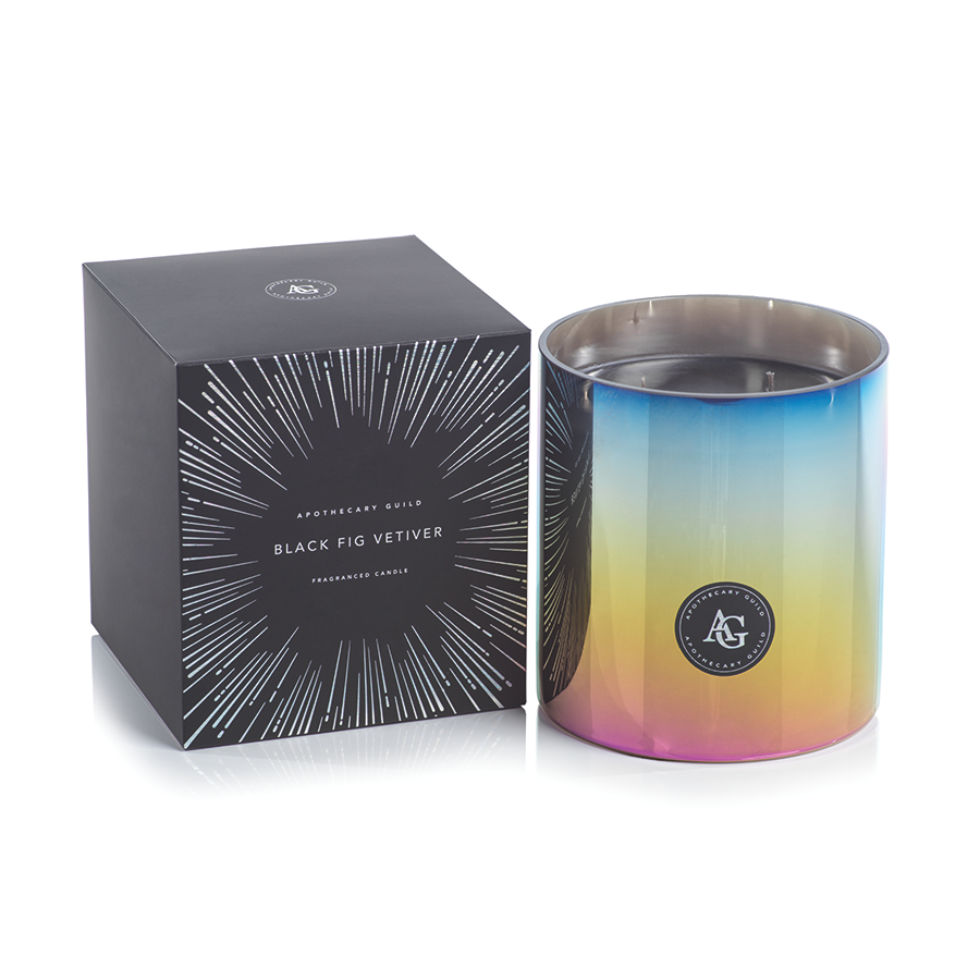 APOTHECARY GUILD RAINBOW STRAIGHT SIDED CANDLE