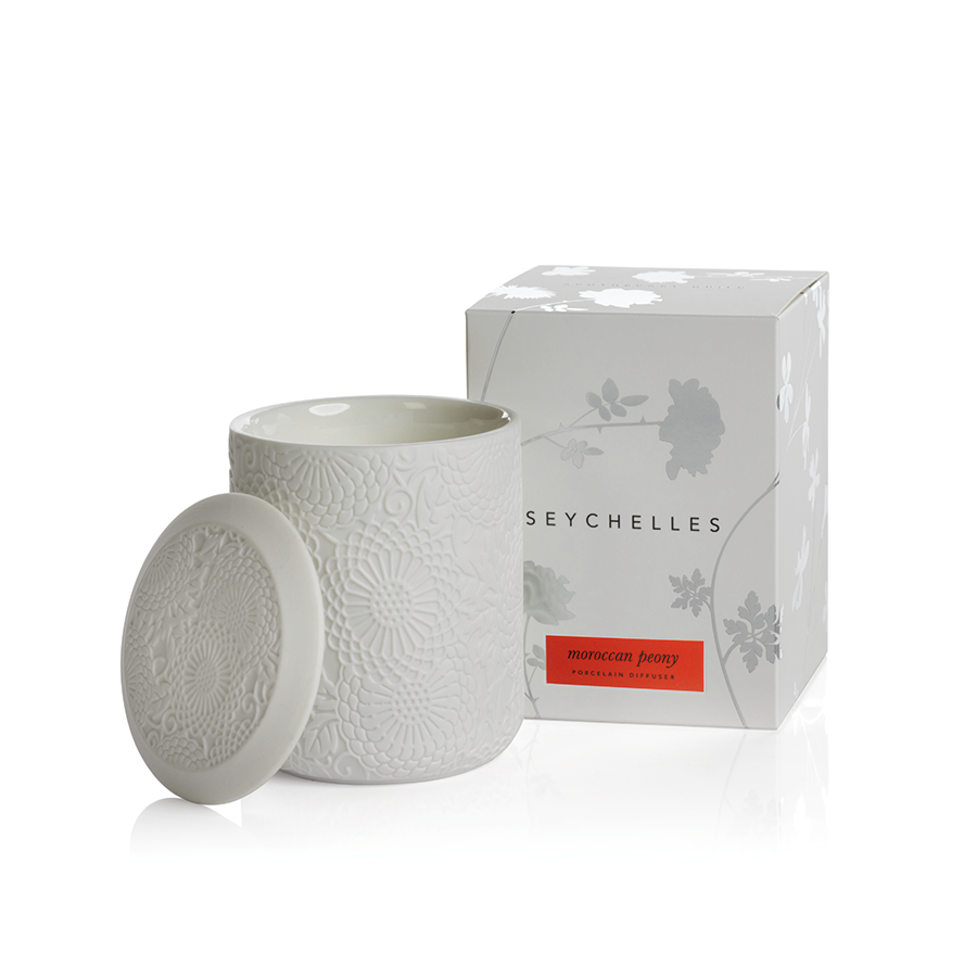 APOTHECARY GUILD SEYCHELLES FRAGRANCED CANDLE  MOROCCAN PEONY